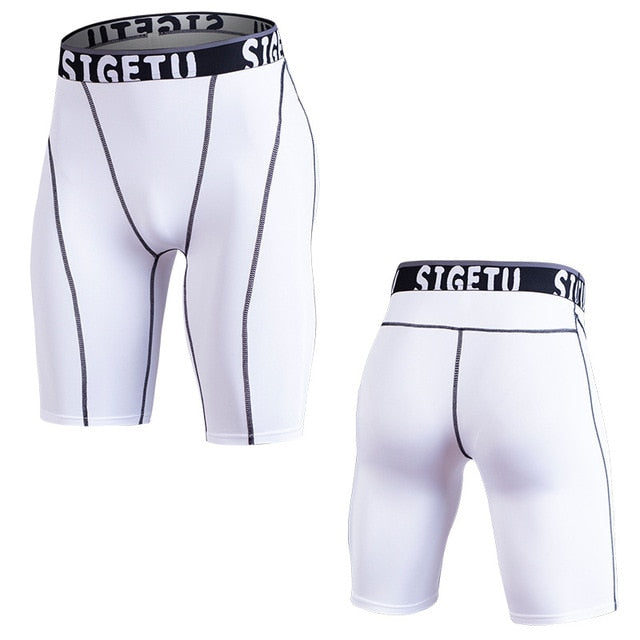 High Elastic Gym Running Shorts