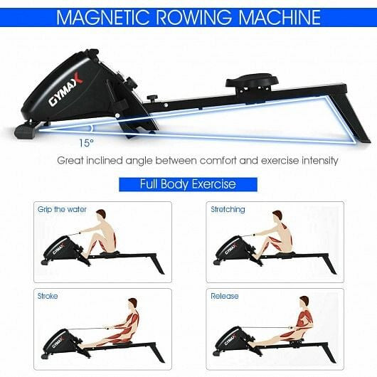Foldable Fitness Rowing Machine