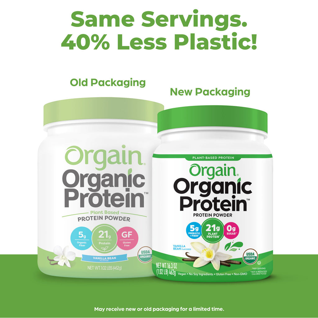 Orgain Organic Plant Based Protein Powder
